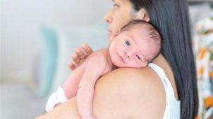 الزغطة عند الرضع - تعبيرية