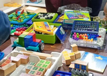 الألعاب التعليمية عنوان الطفولة..  تنمية المهارات في معرض القاهرة للكتاب