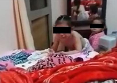 فيديو تعذيب الأم لبناتها