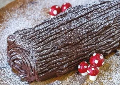 كعكة yule log