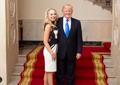  أول صورة لابنة ترامب وصديقها في البيت الأبيض