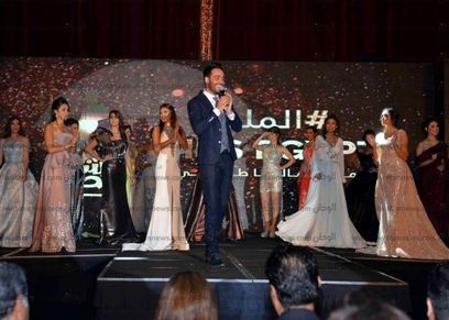 رامي جمال يشعل حفل ختام ملكة جمال مصر 2018