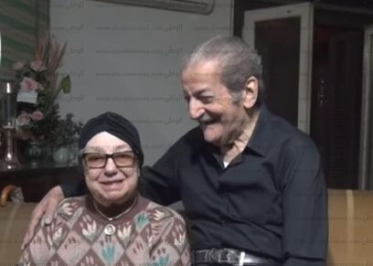 حسين قدري وزوجته