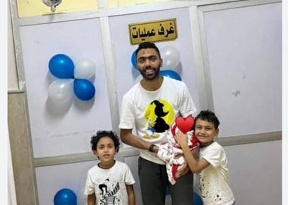 حسين الشحات وأولاده