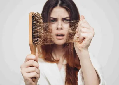 تساقط الشعر- صورة تعبيرية