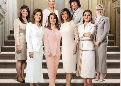 إطلالات كلاسيكية وألوان زاهية.. وزيرات مصر في شهر المرأة: