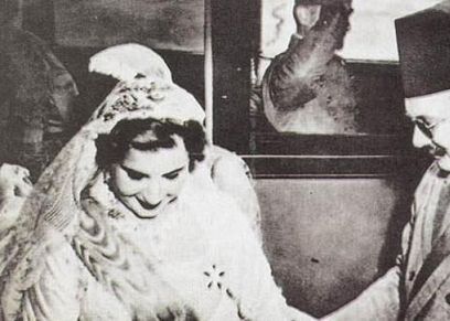 الملك فاروق والملكة ناريمان