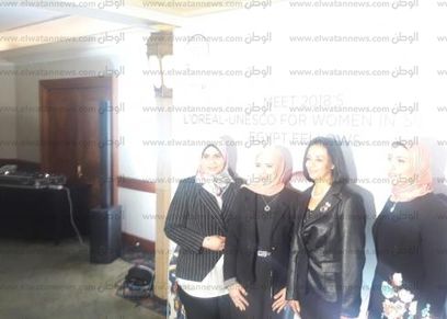بالصور| انطلاق مؤتمر يونسكو المراة في العلم بحضور سحر نصر ومايا مرسي