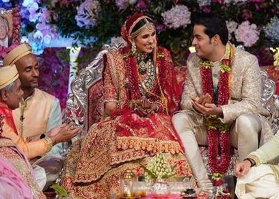 بالصور والفيديو| زفاف نجل أغنى رجل في الهند بحضور مشاهير العالم