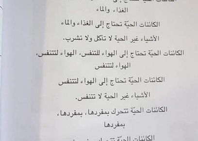 أولياء أمور طلاب الصف الأول الابتدائي يشتكون من التكرار في منهج اللغة العربية