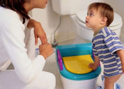 استخدام الطفل للمرحاض - تعبيرية