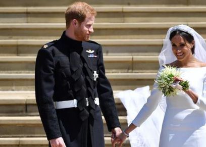 الأسرة الملكية البريطانية تحتفل بالعام الأول على زواج الأمير هاري