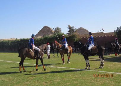 مؤسسة أول فريق POLO بنات في مصر لـ