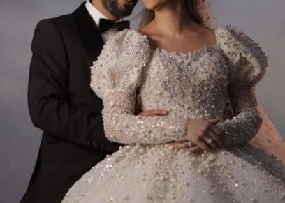 أحمد عصام وزوجته