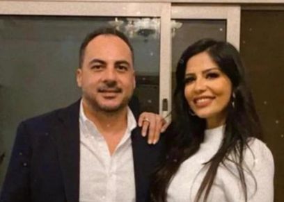 الفنانة أميرة هاني وخطيبها