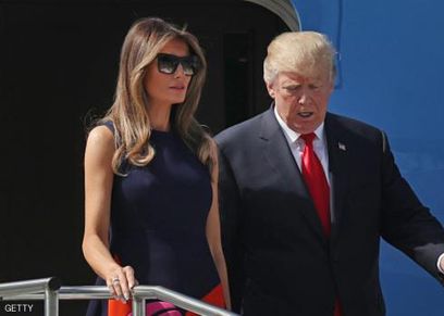 الرئيس الأمريكي وزوجته