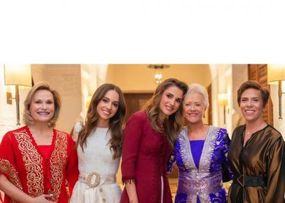 حفل حناء ابنة الملكة رانيا