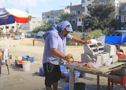 وجبة سكان غزة
