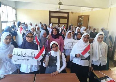 القومي للمرأة ينظم ندوة بلدي أمانة بمدرسة النزلة بالفيوم