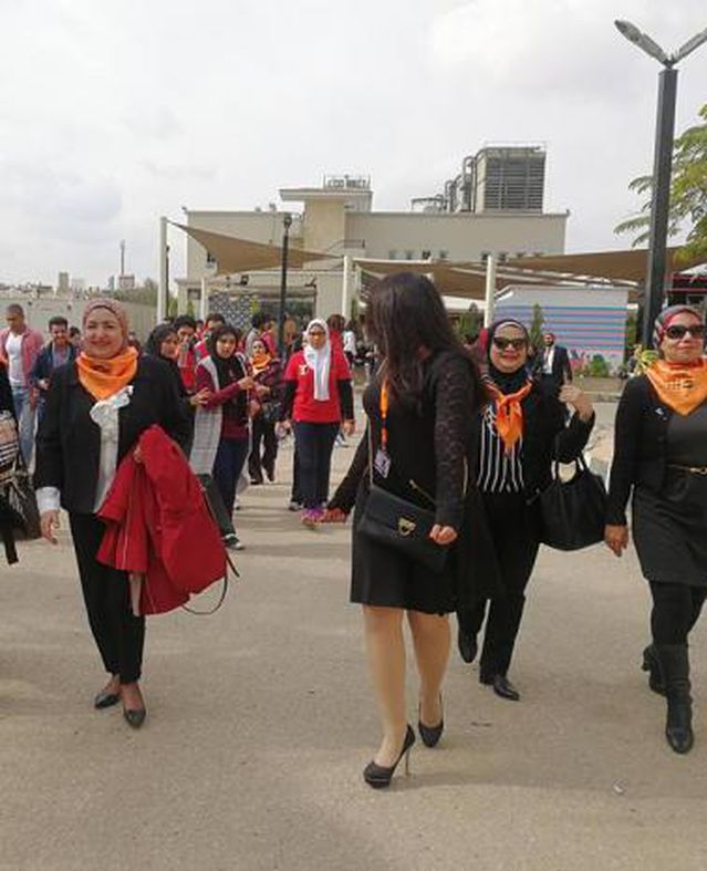 القومي للمرأة يطلق يوم رياضي بجامعة مصر