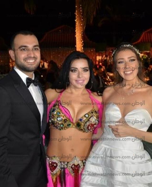 بهاء سلطان وآلاكوشنير في حفل زفاف ياسمين وحسين