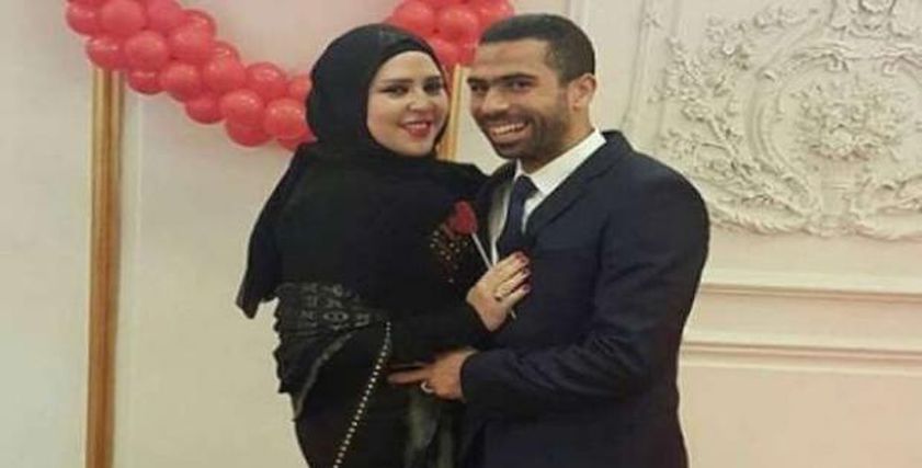 أحمد فتحي وزوجته 