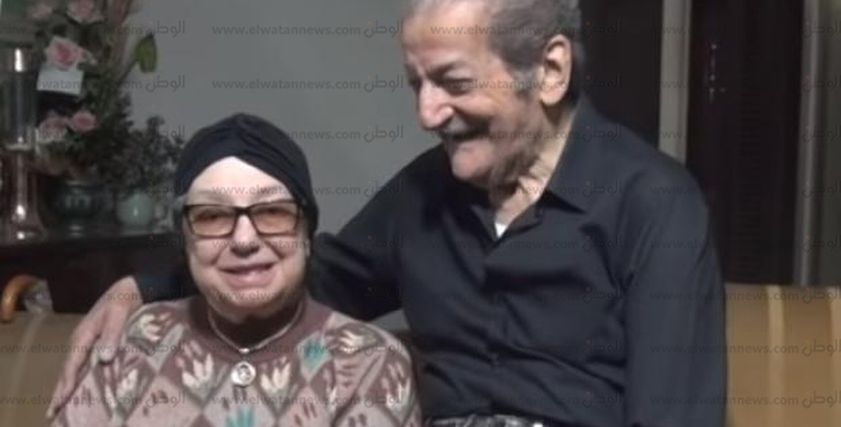 حسين قدري وزوجته