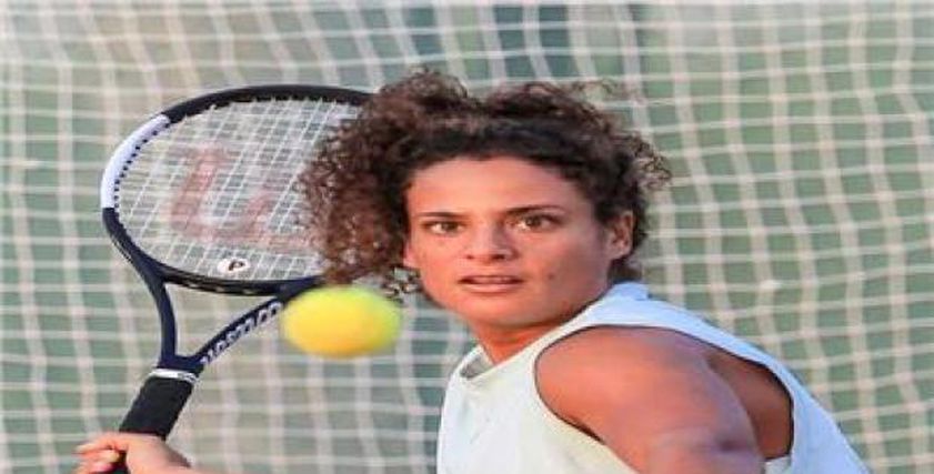 ميار شريف لاعبة التنس المصرية