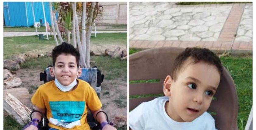 طفلان مصابان بمرض نادر متلازمة ليش نيهان