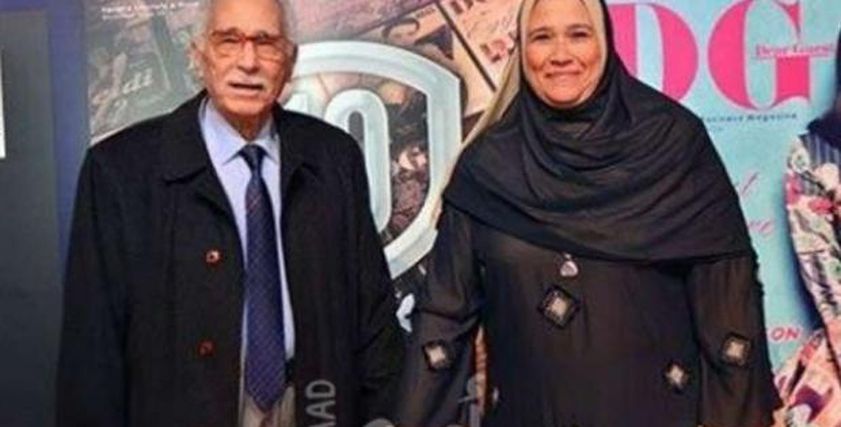 عبدالرحمن أبو زهرة وزوجته سلوى الرافعي