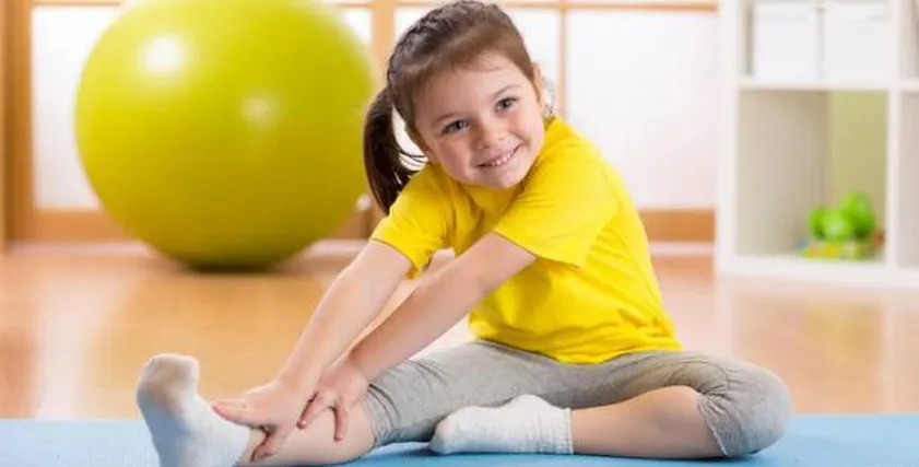 ممارسة الأطفال للتمارين الرياضية