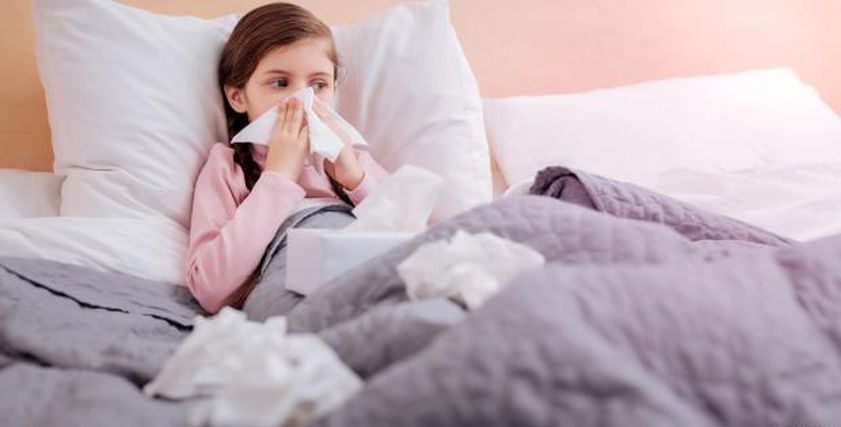 الأمراض التنفسية عند الأطفال- صورة تعبيرية