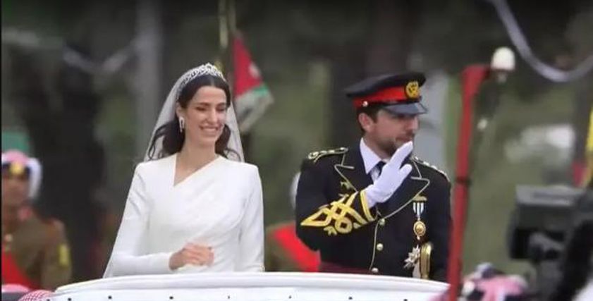 حفل زفاف الأميرة رجوة وولي العهد الأردني
