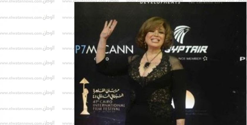 إلهام شاهين في افتتاح القاهرة السينمائي