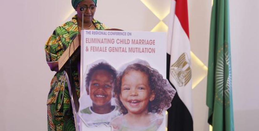 مديرة الشئون الاجتماعية بالاتحاد الأفريقي عن مؤتمر زواج الأطفال وختان الإناث: