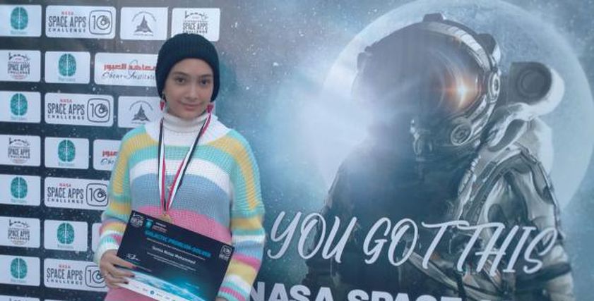 الطالبة سمية معتز أصغر طالبة تفوز بالجائزة الأولى لناسا
