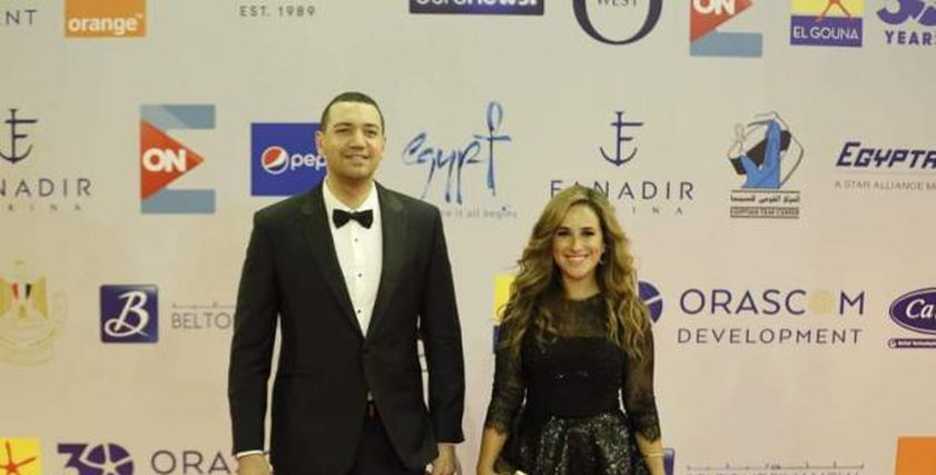 شيري عادل ومعز مسعود في افتتاح مهرجان الجونة