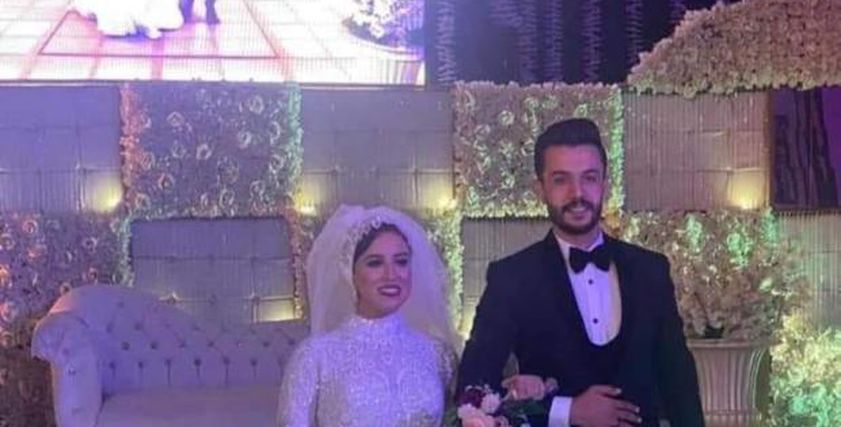 العروسان محمد وشيماء