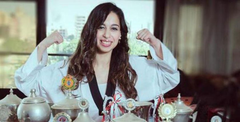 كارولين ماهر أصغر نائب في البرلمان المصري وبطلة العالم في التايكوندو