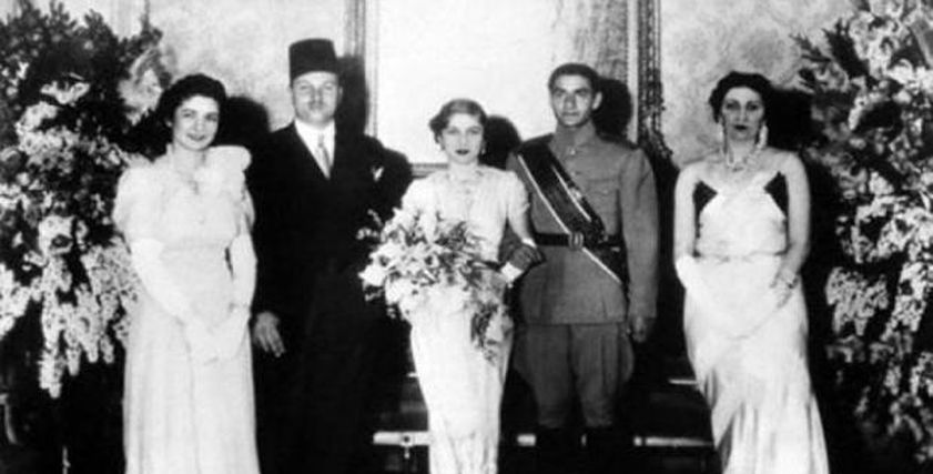 زفاف الأميرة فوزية