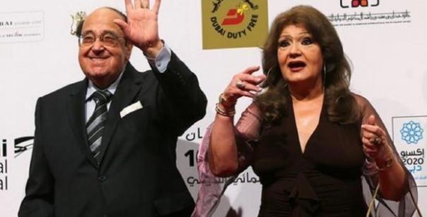 ميمي جمال وزوجها الراحل حسن مصطفى
