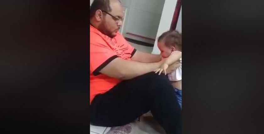 صاحب واقعة الاعتداء على طفله