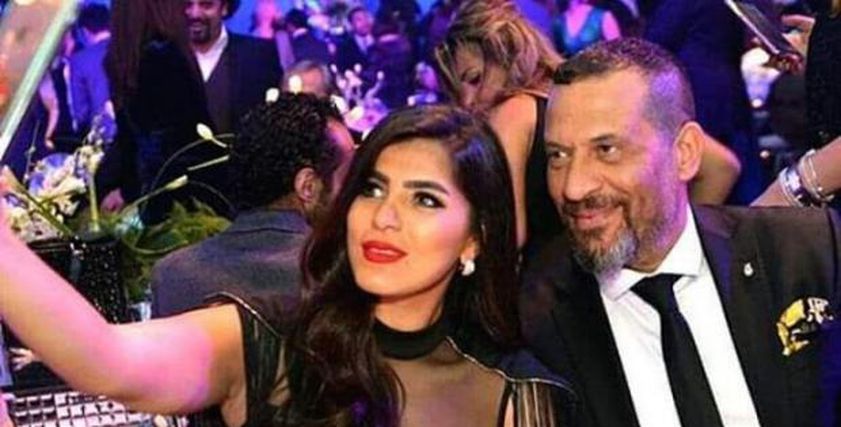 ماجد المصري وزوجته رانيا أبو النصر
