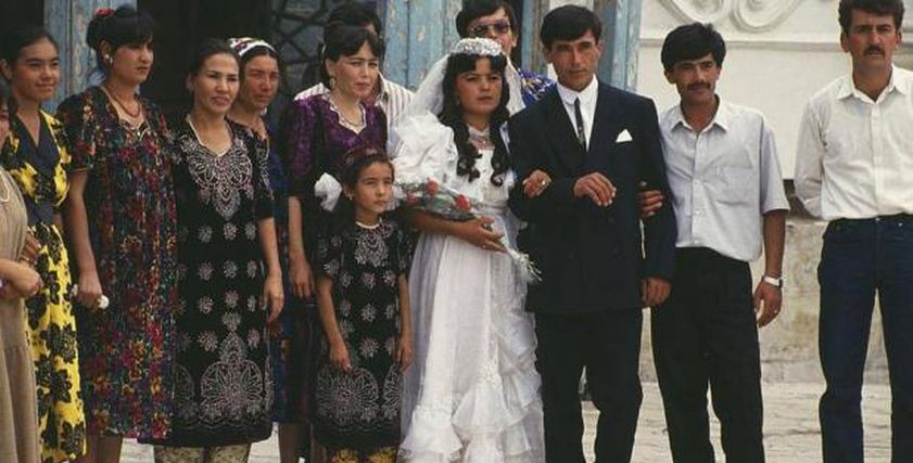 زفاف في أوزبكستان - صورة أرشيفية