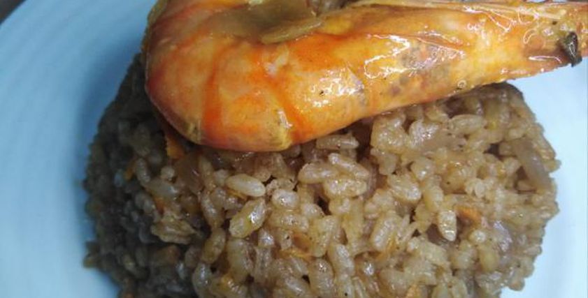 طريقة عمل جمبرى بالخلطة مع أرز الصيادية بالجزر