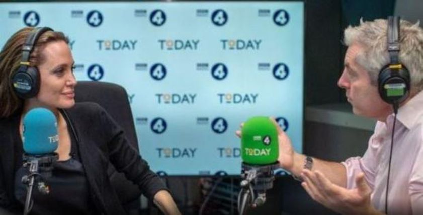 انجلينا جولي في مقابلة مع بي بي سي