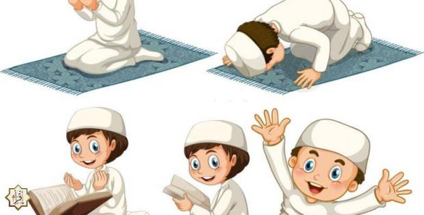 تعليم الصلاة للأطفال - تعبيرية
