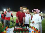 بالصور| الرائد السعودي يحتفل بـ"شيكابالا" بمناسبة تأهل مصر للمونديال