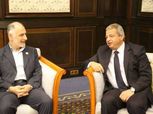 "عبد العزيز" يستعرض ترتيبات مؤتمر وزراء الرياضة العرب مع الوزير اللبناني