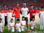 بالفيديو والصور| "رونالدو" يشاهد قمة الدوري الصيني